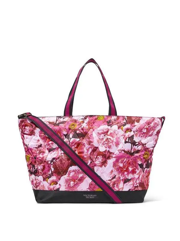 Пляжна сумка Victoria's Secret Beach Tote flower print