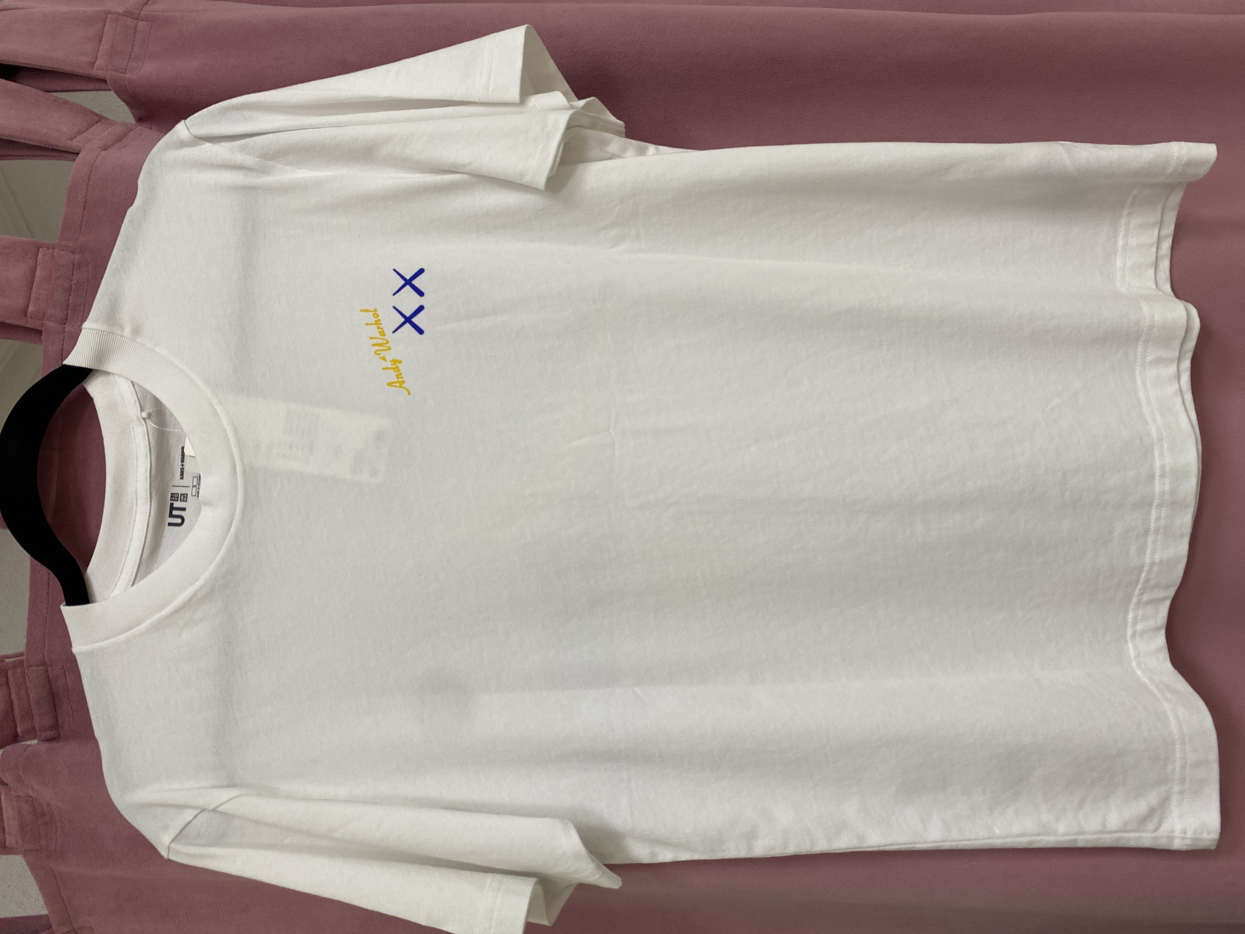 футболка біла KAWS x Uniqlo Warhol UT Graphic 471321 T-shirt White S
