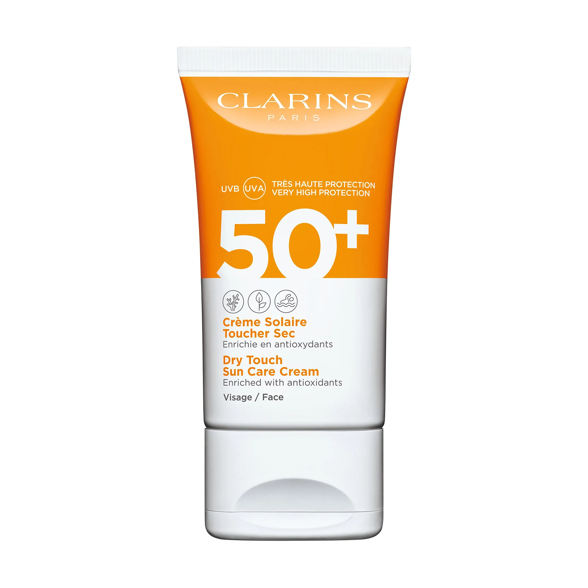 Сонцезахисний крем для обличчя Clarins Sun Care Cream Face SPF 50+, 30 мл