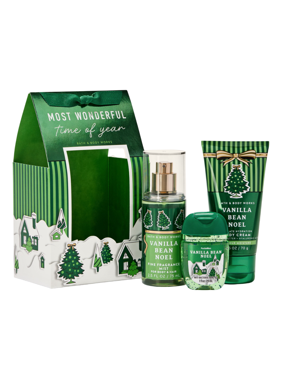 Подарунковий набір для тіла Vanilla Bean Noel від Bath & Body Works