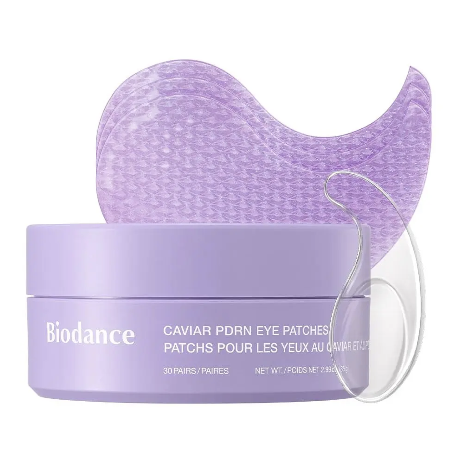 Гідрогелеві патчі з ікрою та PDRN для пружності та живлення Biodance Caviar PDRN Eye Patches 30шт