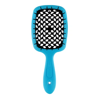 Щітка Janeke Superbrush синя з чорним