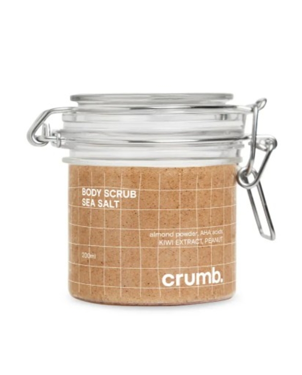 Сольовий скраб для тіла з AHA-кислотами CRUMB Cherry & Santal 200 мл