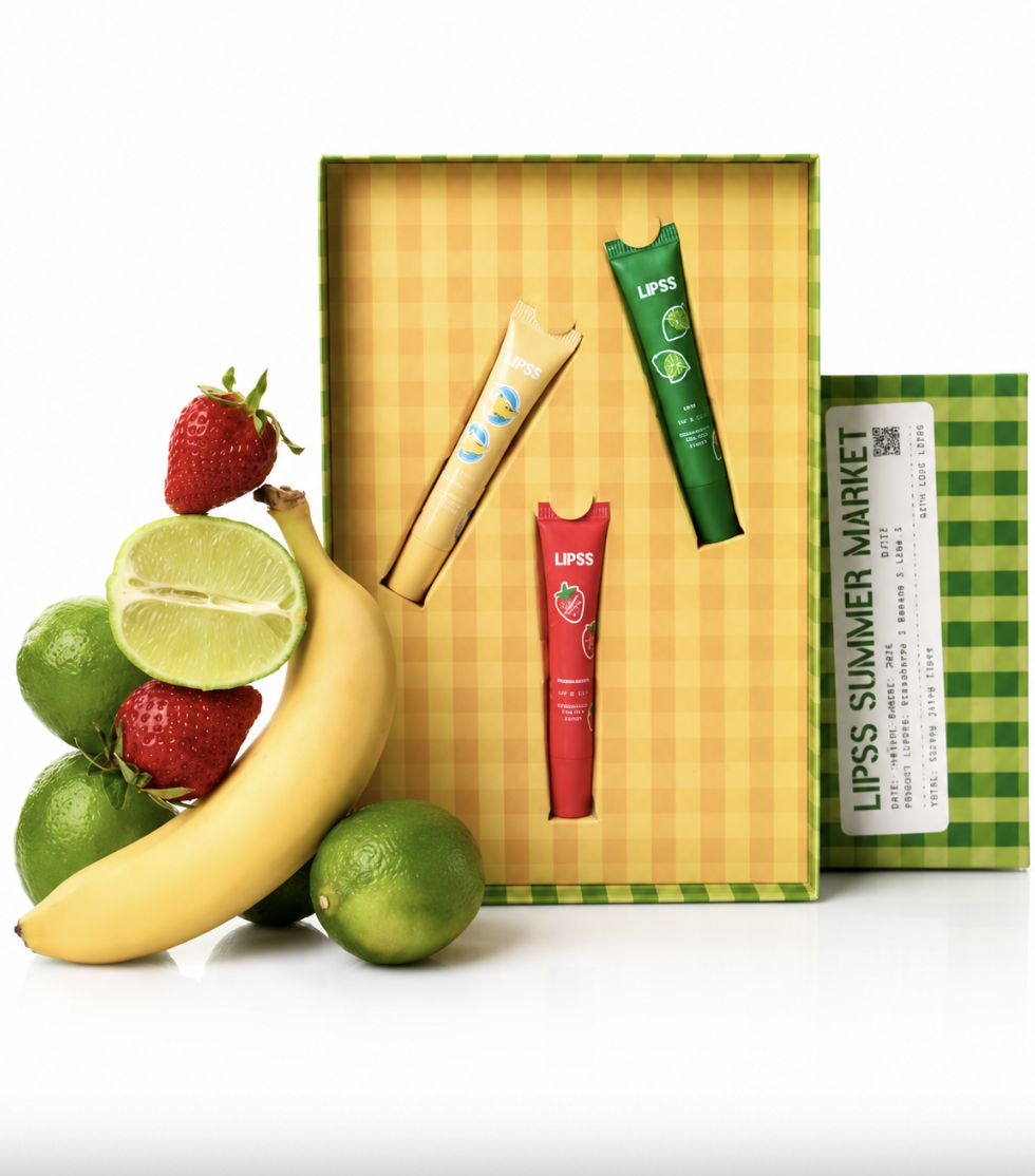 Подарунковий лімітований набір для губ Lipss - Summer lip gloss set