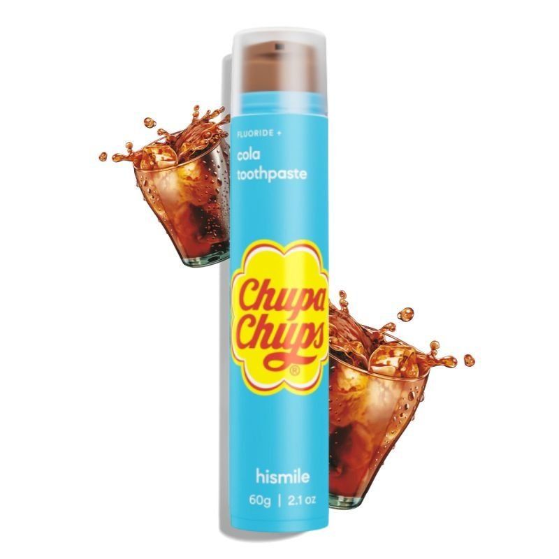 Зубна паста зі смаком кока коли Hismile Chupa Chups Cola Toothpaste 60 г