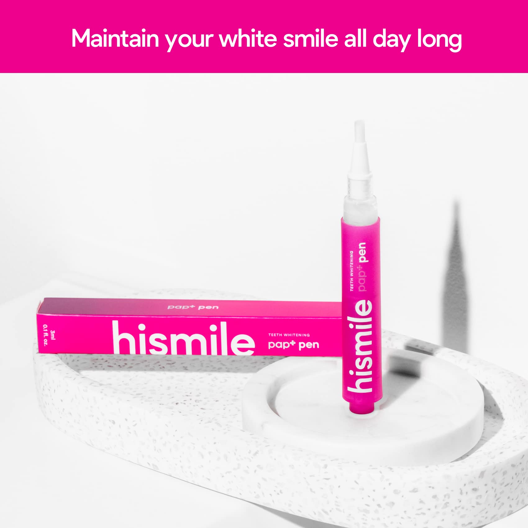 відбілюючий олівець для зубів hismile Pap+ Teeth Whitening Pen, Factory Sealed, in Box
