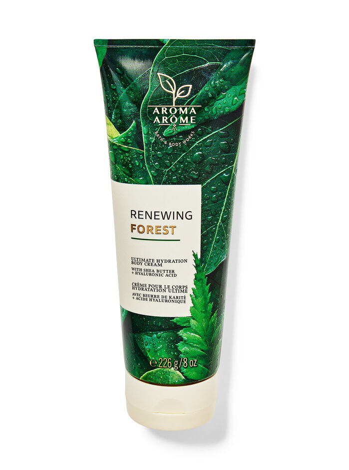 Крем для тіла Bath and Body Works - renewing forest 226g