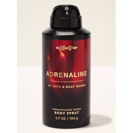 Чоловічий дезодорант-спрей для тіла Bath and Body Works - Adrenaline 104ml