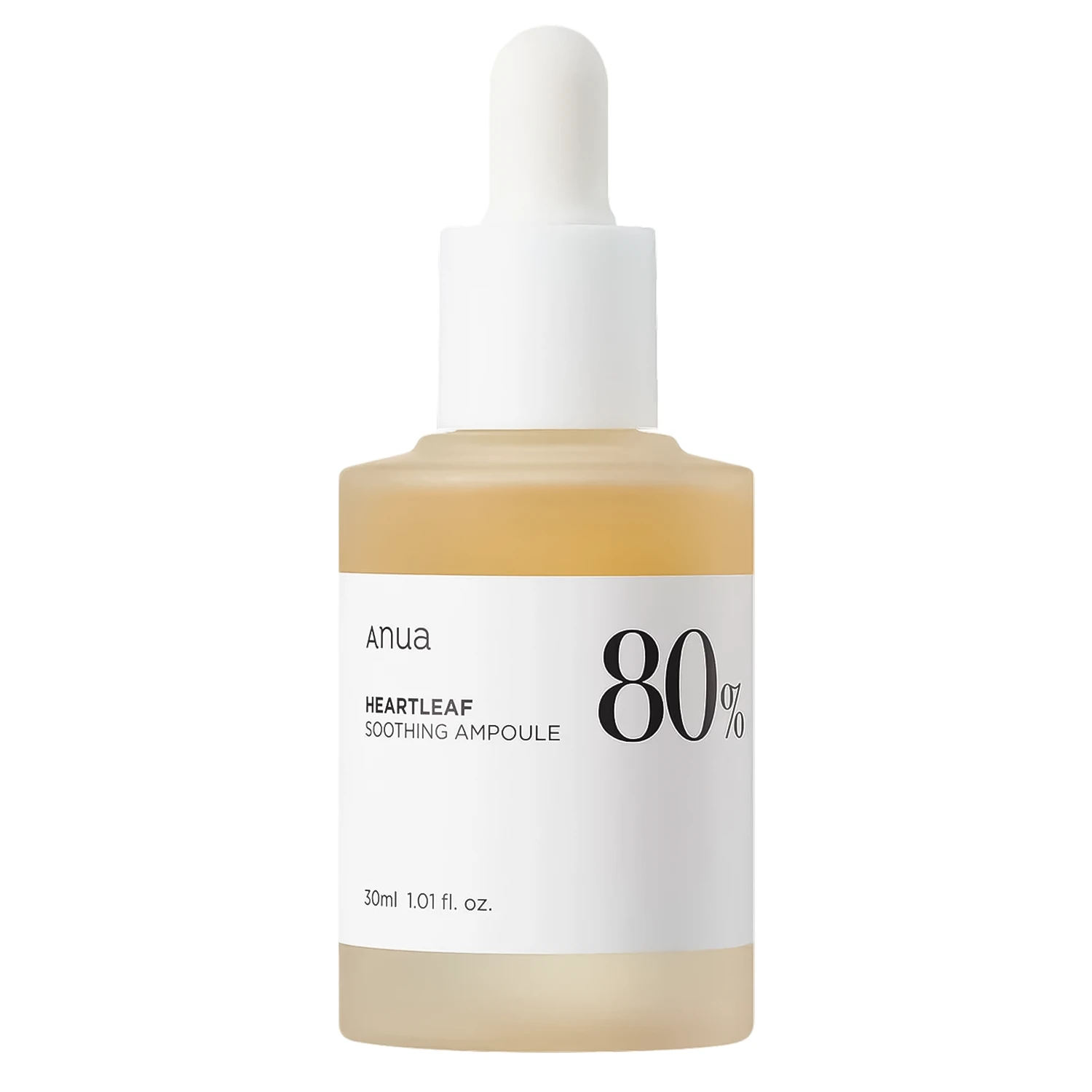 Заспокійлива сироватка для обличчя Anua Heartleaf 80% Soothing Ampoule 30ml