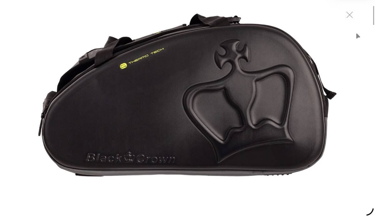 Сумка для падел Black Crown Wonder Pro 2.0 Hard Padel Racket Bag-Black,Grey