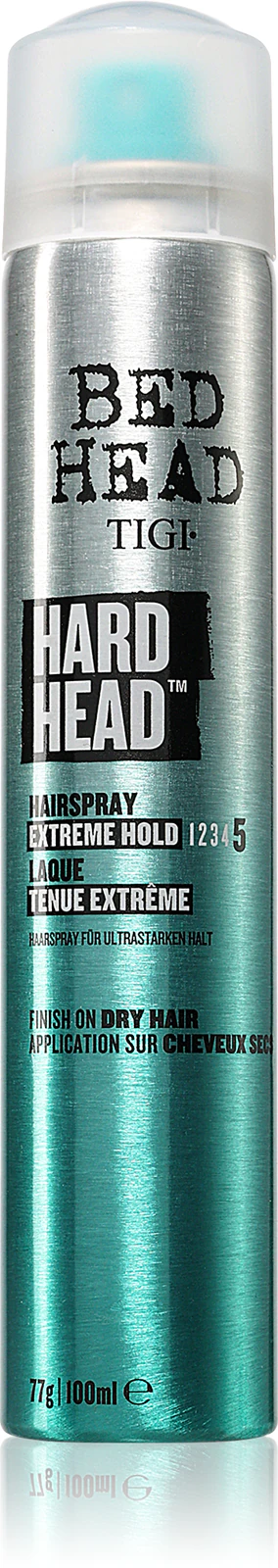 Лак для волосся сильної фіксації Tigi Bed Head Hard Head Hairspray Extreme Hold Level 5 100ml