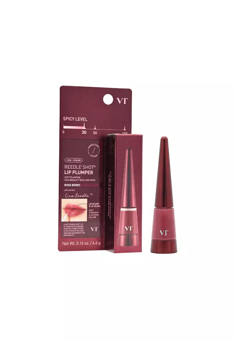 Плампер для губ глянцевий з елегантним ягідним відтінком VT REEDLE SHOT LIP PLUMPER ROSEBERRY 43g