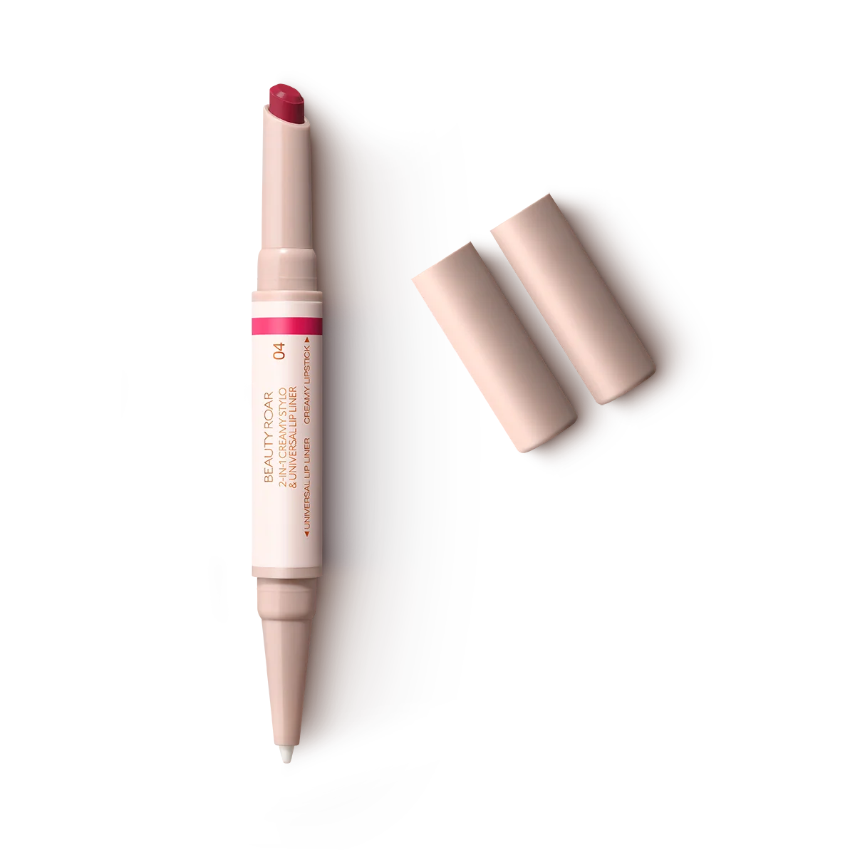 KIKO Milano Milano помада стило олівець для губ BEAUTY ROAR 2-in-1 creamy stylo&universal lip liner 04