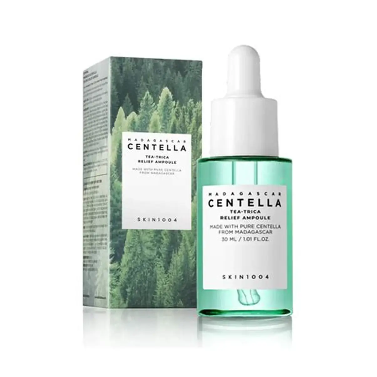 Сироватка анти-акне з центелою та чайним деревом Skin1004 Madagascar Centella Tea-Trica Relief Ampoule 30ml