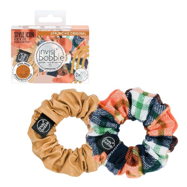 Резинка-браслет для волосся Invisibobble Sprunchie Fall in Love It's Sweater Time
