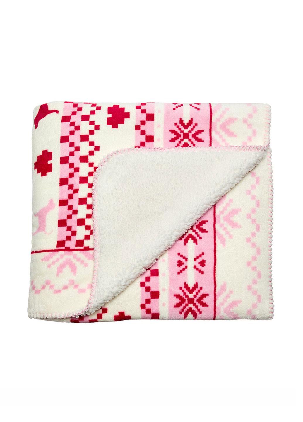 Плед плюшевий з собачками Victoria's Secret PINK Cozy Plush Blanket