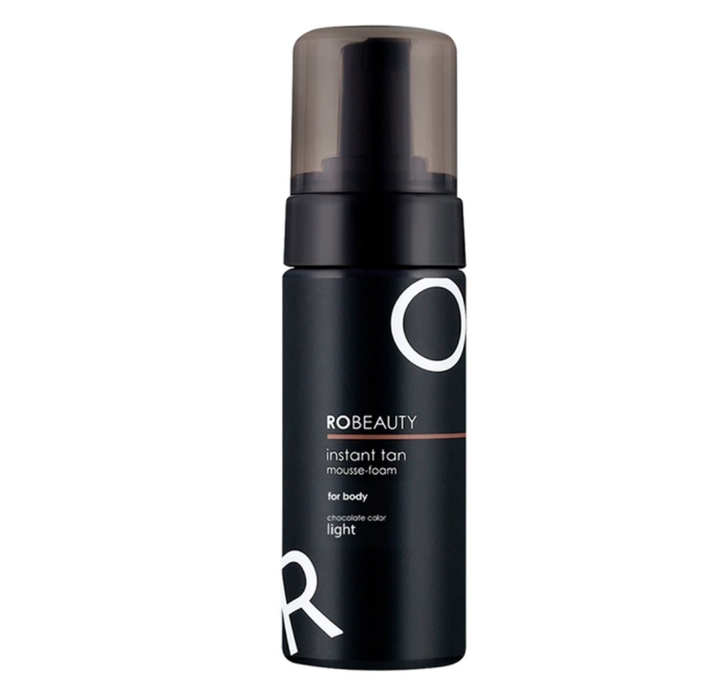 Автозасмага для тіла пінна RoBeauty Instant Tan - Light 150ml