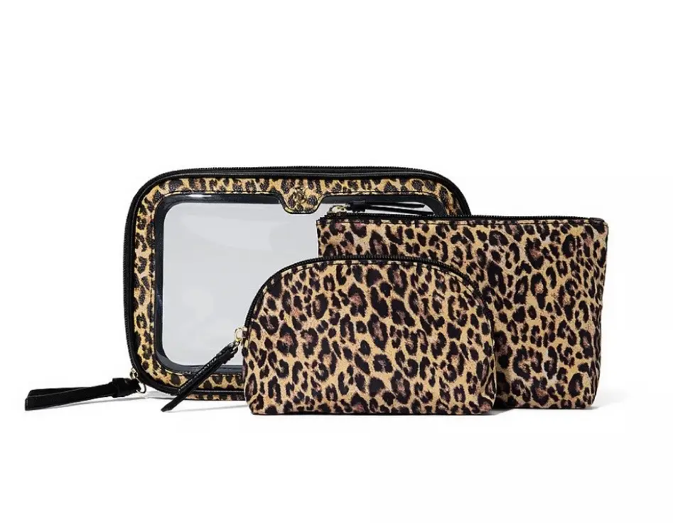 Косметичка 3в1 Beauty Bag Trio Leopard Victoria's Secret