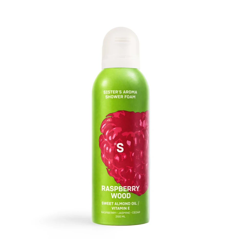 Піна для душу Sister's Aroma малина Raspberry Wood 200ml