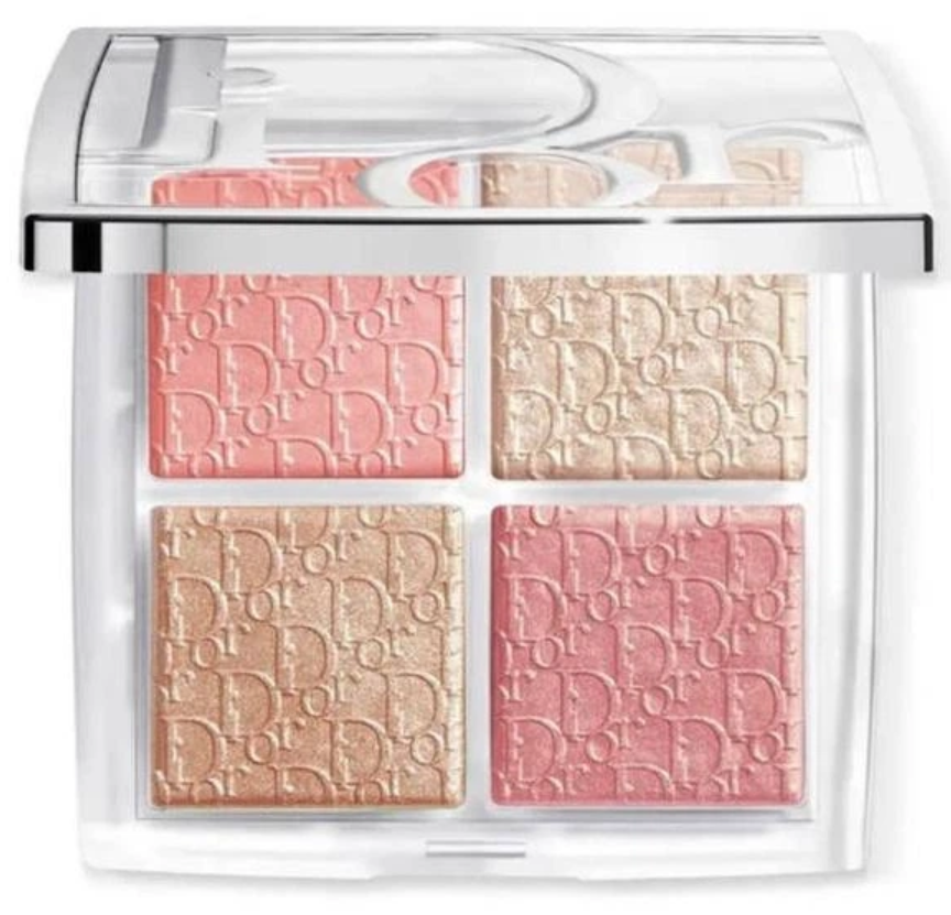 Палетка хайлайтерів Dior Backstage Glow Maximizer Palette Pearly Peach Gold 003