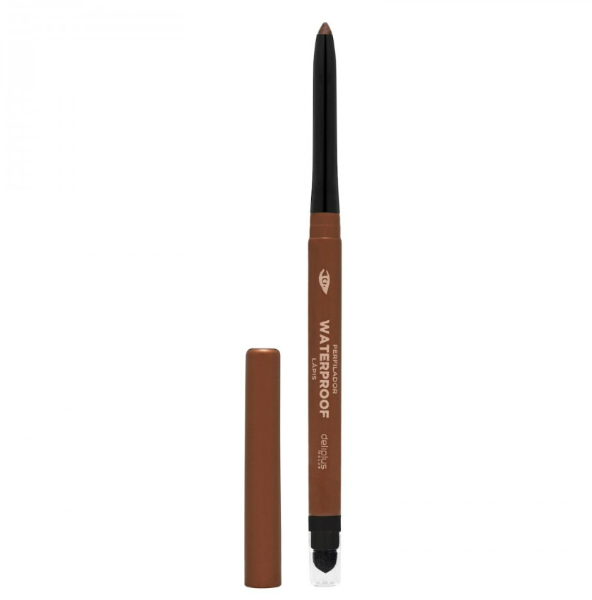 Deliplus waterproof олівець для очей 06 коричневий