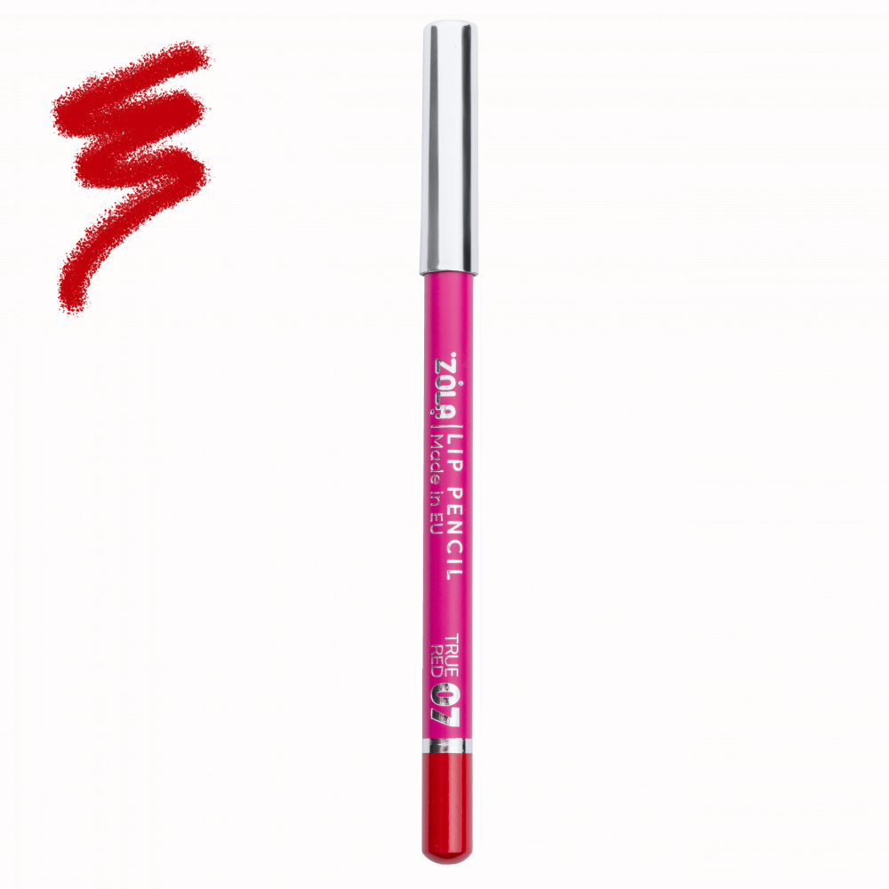 ZOLA Олівець для губ Lip Pencil 07 True Red