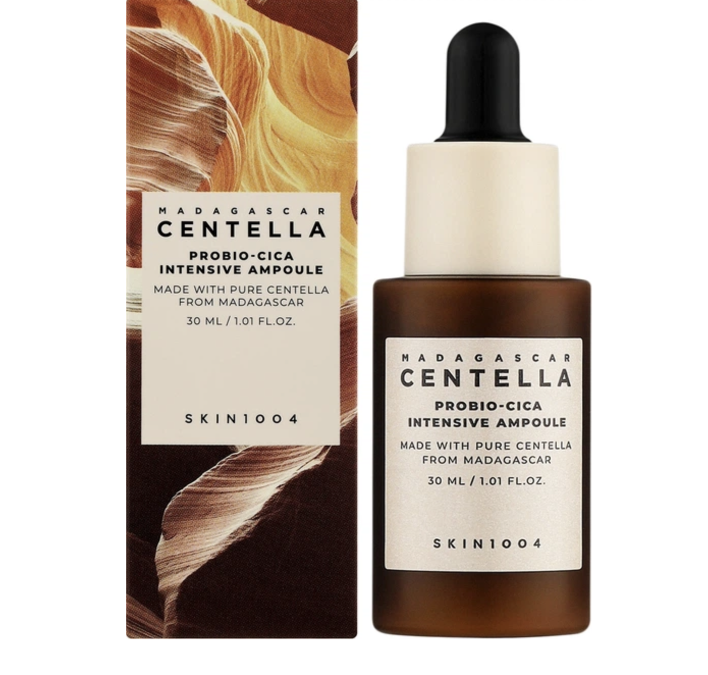 Зміцнювальна сироватка для обличчя SKIN1004 Madagascar Centella Probio-Cica Intensive Ampoule із центеллою 30ml