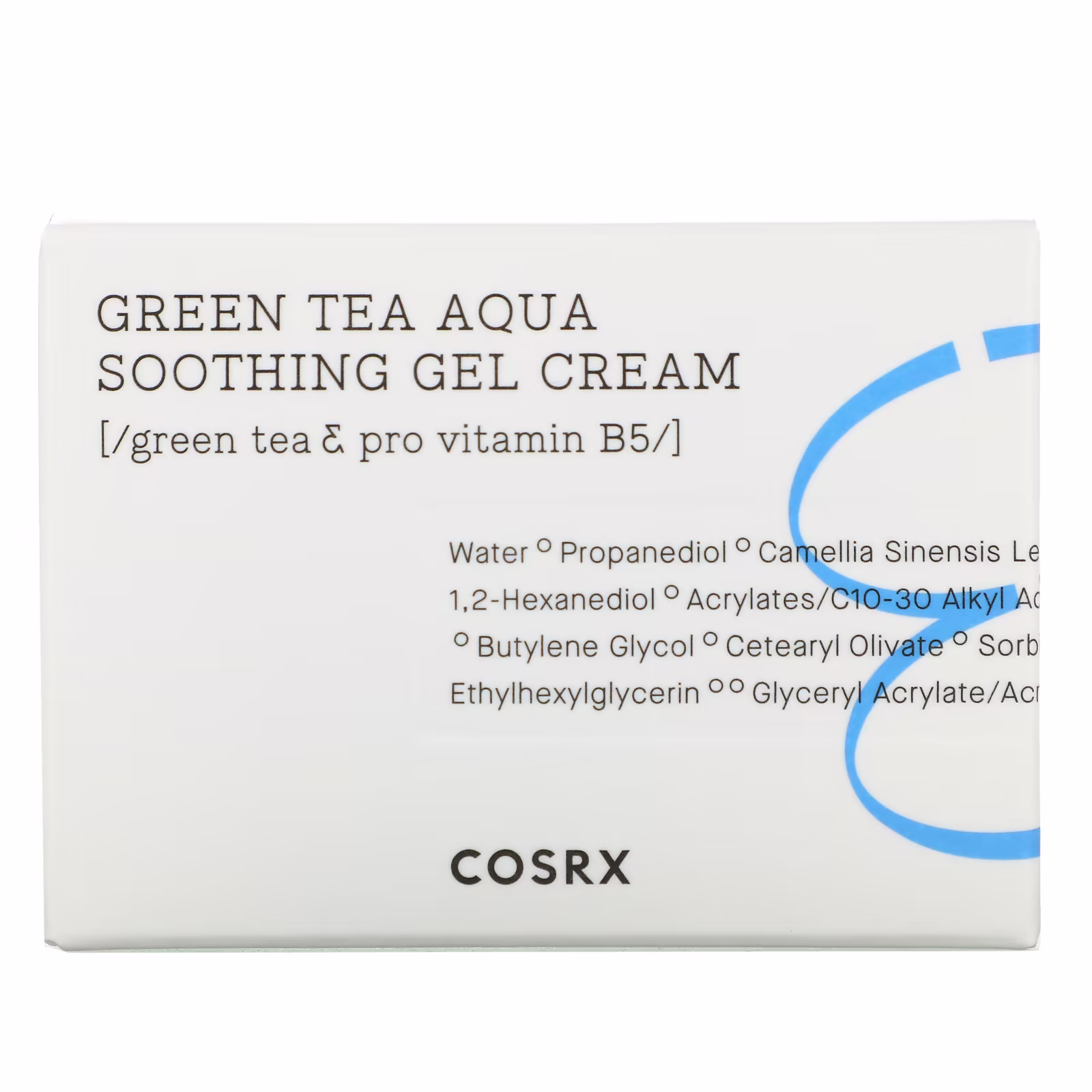 Заспокійливий гель-крем для обличчя Cosrx Hydrium Green Tea Aqua Soothing Gel Cream, 50ml