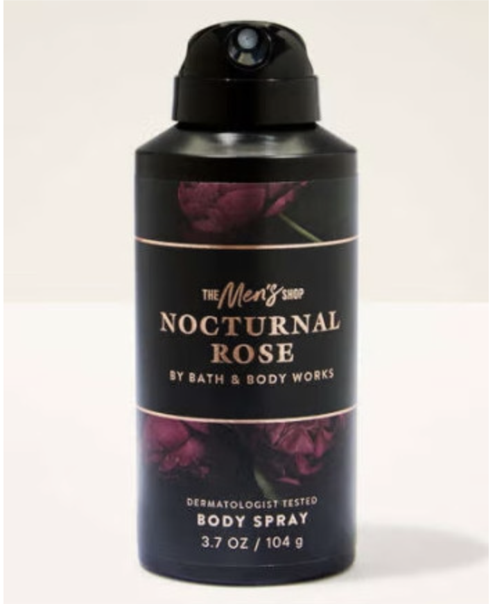 Чоловічий дезодорант спрей для тіла Bath and Body Works Nocturnal Rose 104g