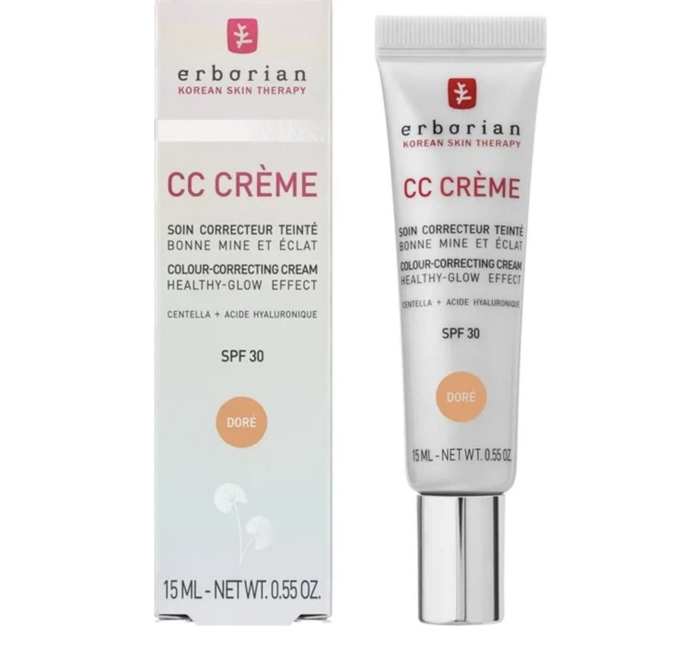СС-крем коригуючий Erborian Soin Correcteur Teinte SPF 30 Dore 15ml