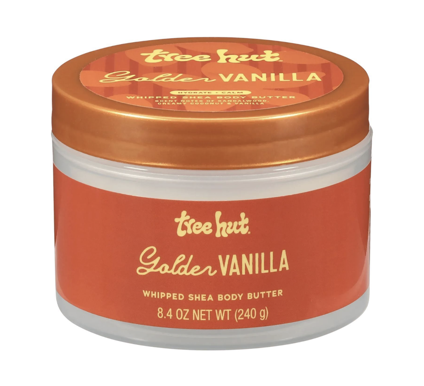 Баттер для тіла Tree Hut Golden - Vanilla Whipped Body Butter 240g