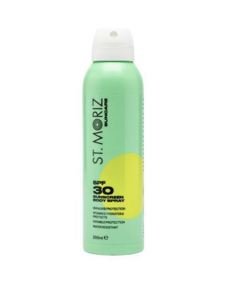 Сонцезахисний спрей для тіла St Moriz Suncare SPF30 Body Spray 200ml