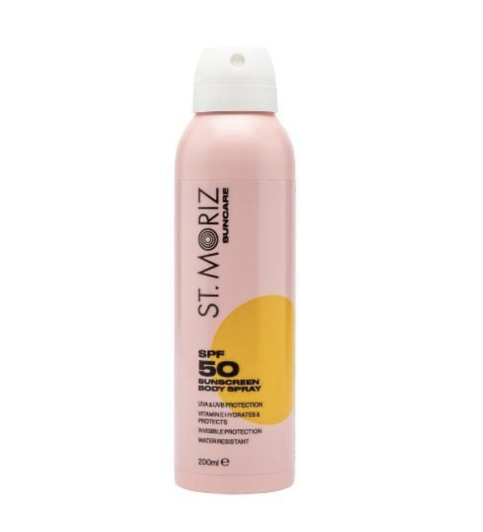 Сонцезахисний спрей для тіла St Moriz Suncare SPF50 Body Spray 200ml