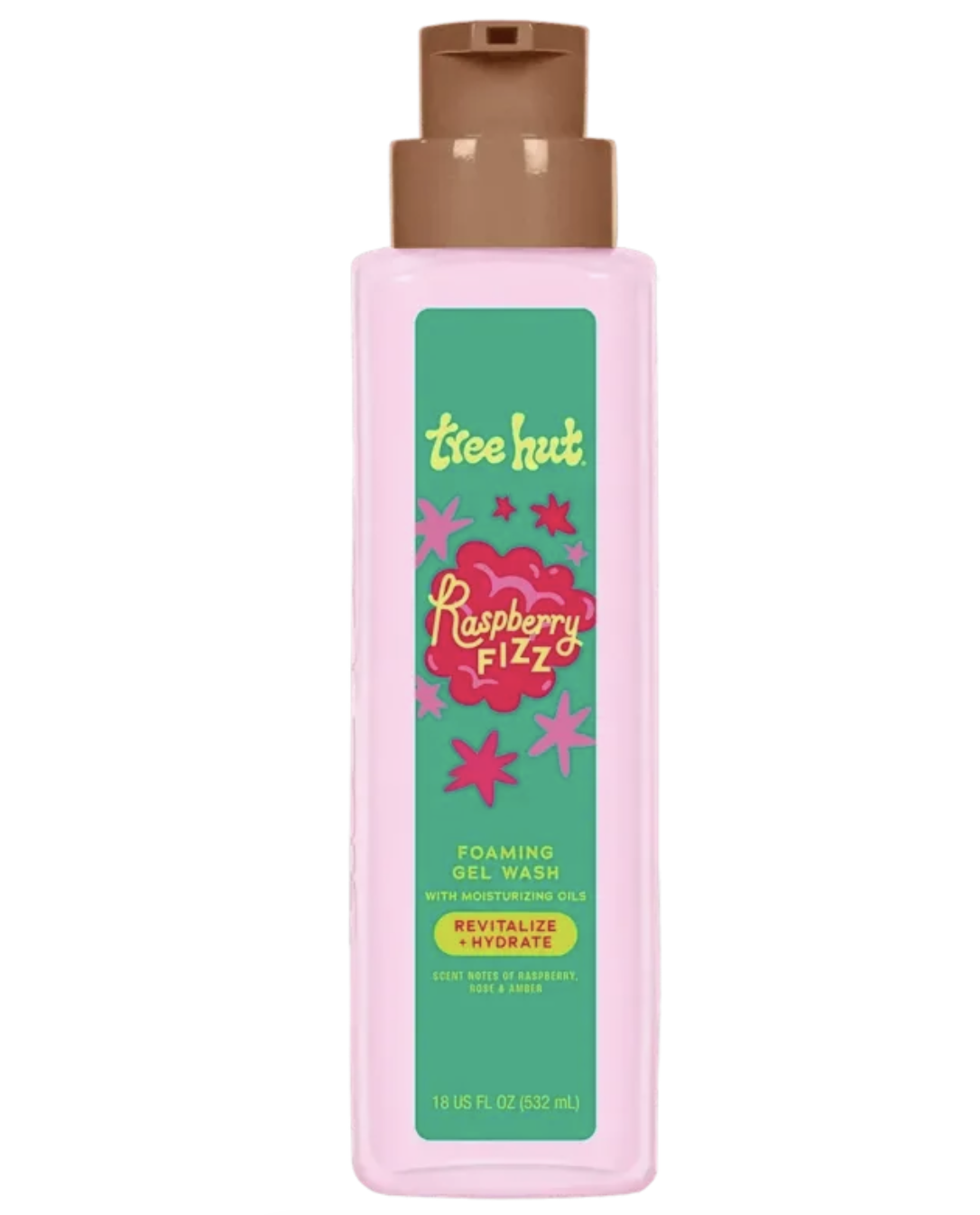 Гель для душу Tree Hut Raspberry Fizz Foaming Gel Wash 532ml (New Pump)
