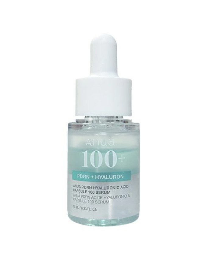 Сироватка для сяяння шкіри з полінуклеотидами ANUA PDRN Hyaluronic Acid Capsule 100 Serum 10ml