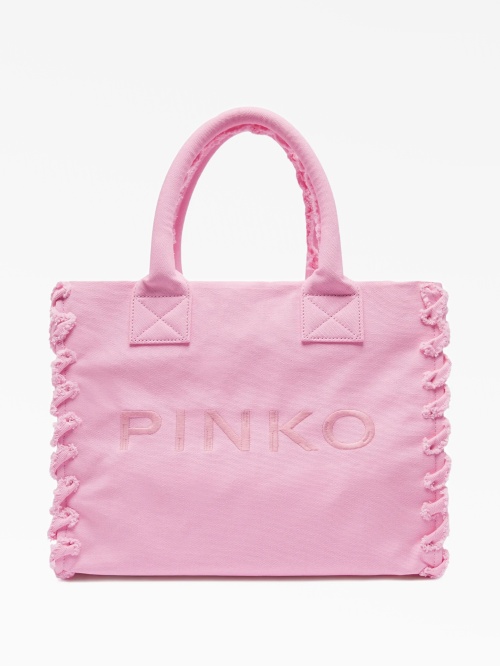 Pinko сумка рожева tote bag