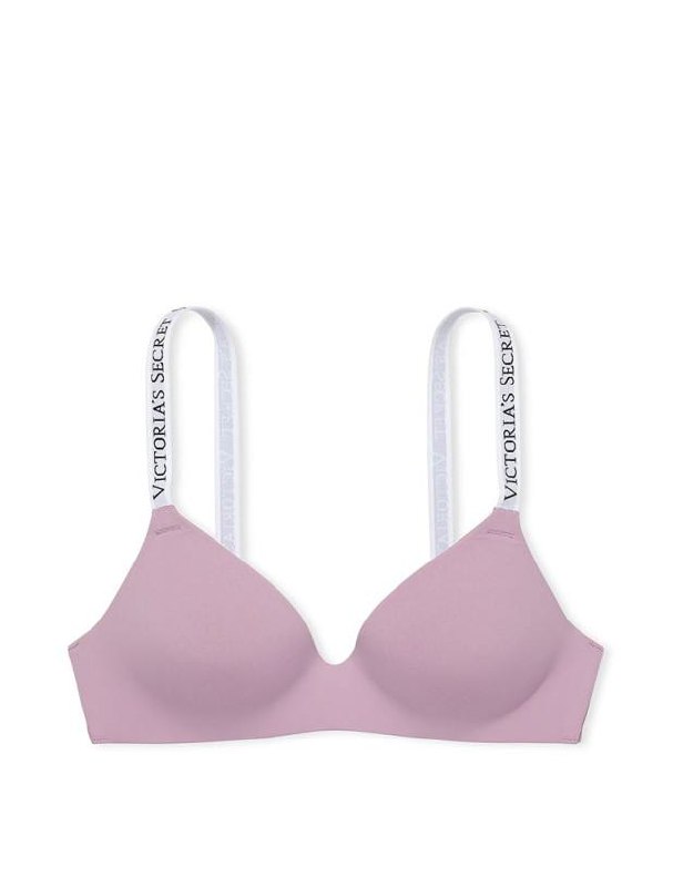 Бюстгальтер ліловий Безшовний Victoria's Secret The T-Shirt Lightly Lined Wireless Bra Size 32B