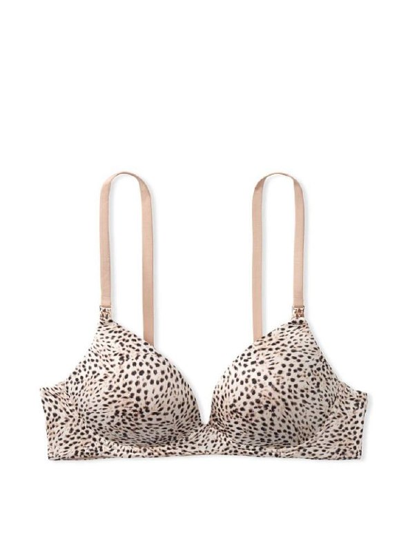 Бюстгальтер леопардовий для годування Victoria’s Secret- Wireless Nursing Size 32DDD