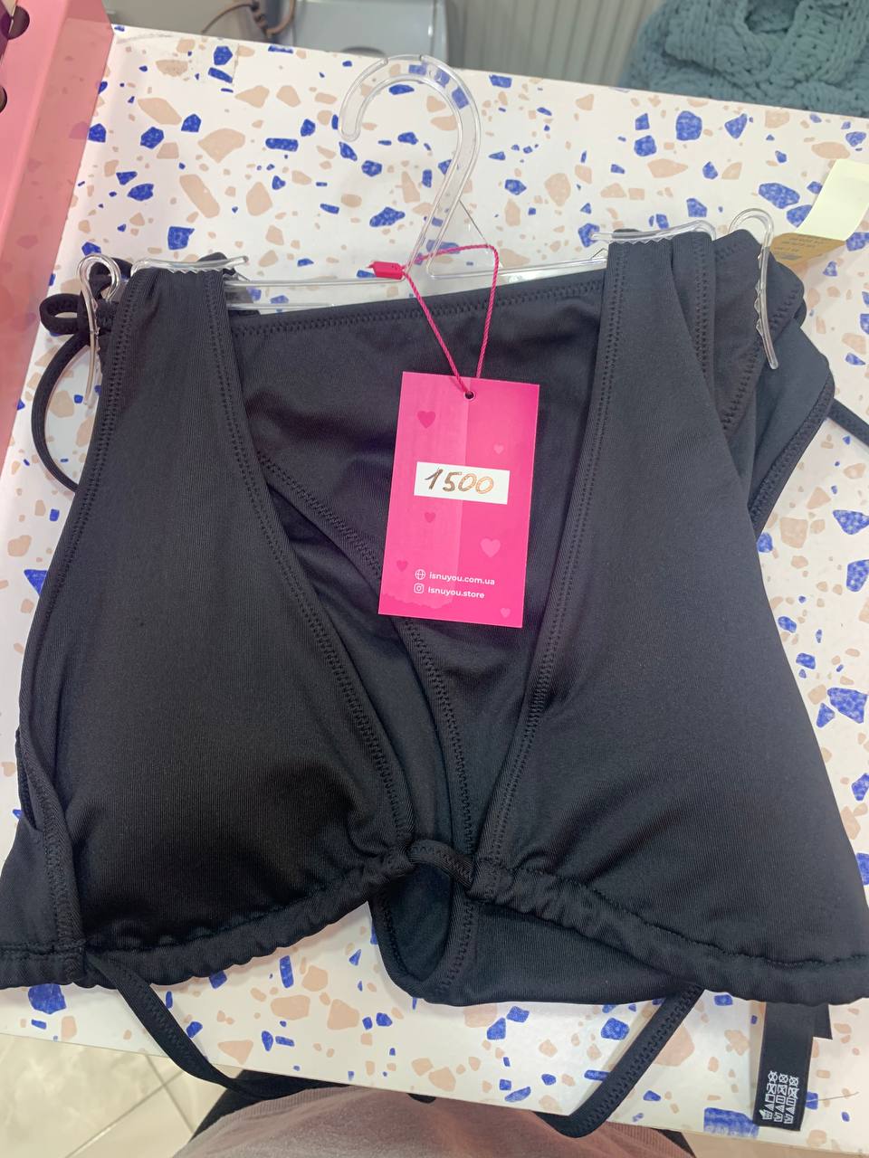 Купальник чорний роздільний Victoria's Secret Size M