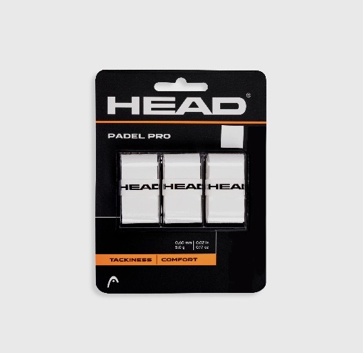 Head намотки обмотки overgrip padel pro білі 3шт