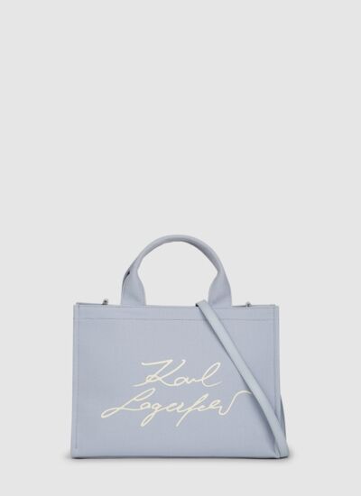 Karl Lagerfeld сумка блакитна tote bag