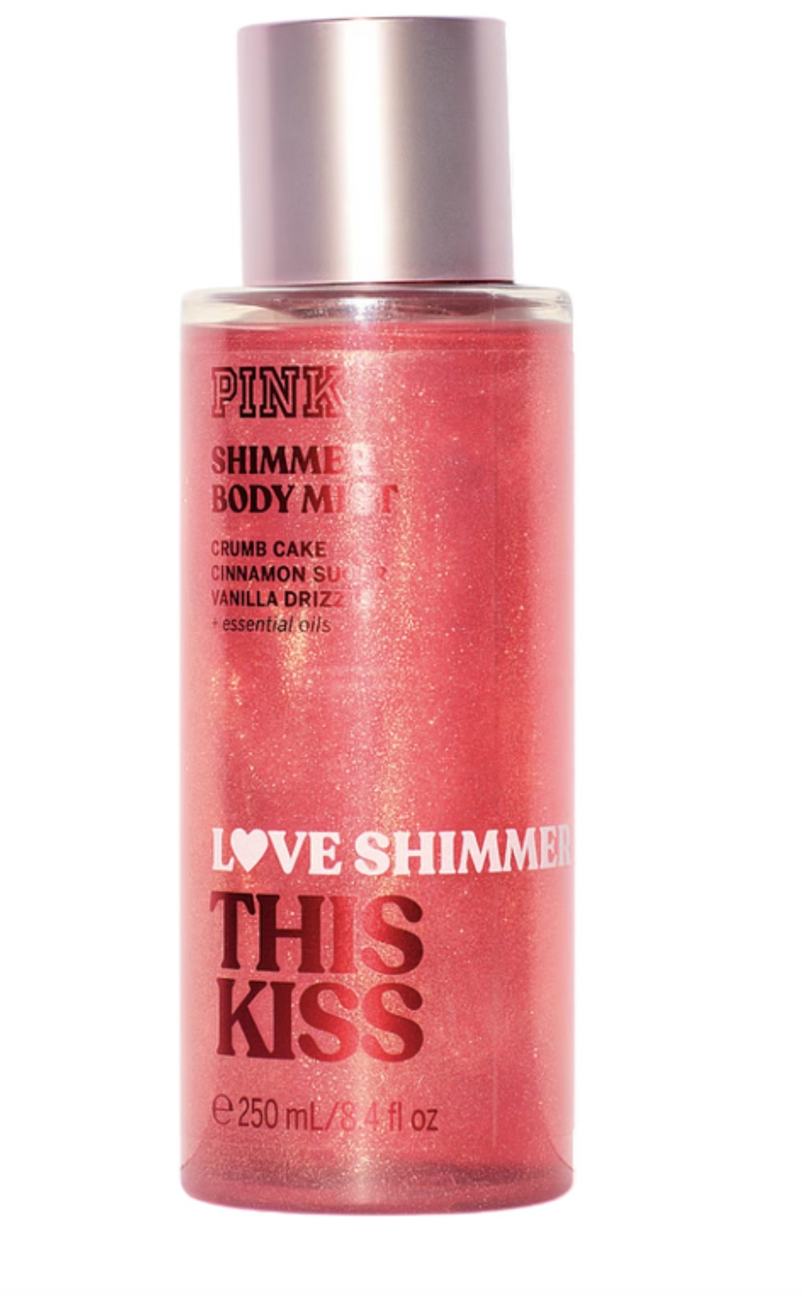 Міст для тіла з шиммером Victoria's Secret Pink - V-Day This Kiss Shimmer 250ml