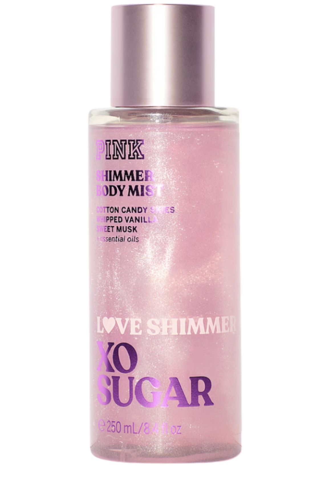 Міст для тіла з шиммером Victoria's Secret Pink - V-Day XO Sugar Shimmer 250ml