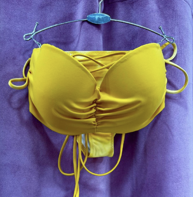 Купальник жовтий Victoria's Secret Pink Size S