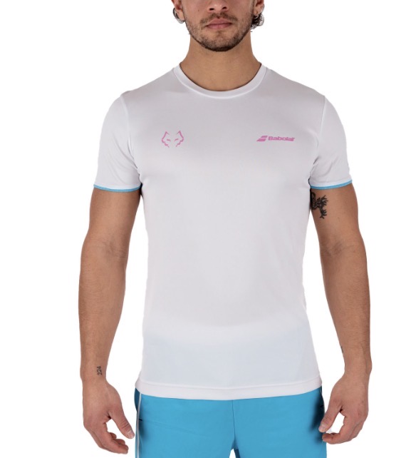 Комплект чоловічий тенісний футболка+шорти Babolat Juan Lebrón Crew Logo L