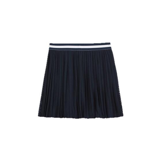 Спідниця тенісна TEAM Wilson PLEATED SKIRT NAVY WOMAN black чорна XS
