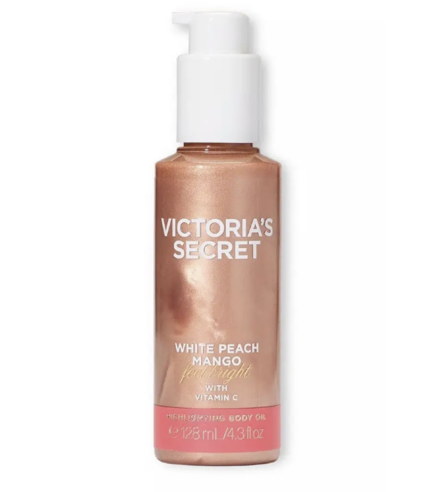 Олійка шимерна для тіла Victoria's Secret - White Peach Mango Shimmer Body Oil