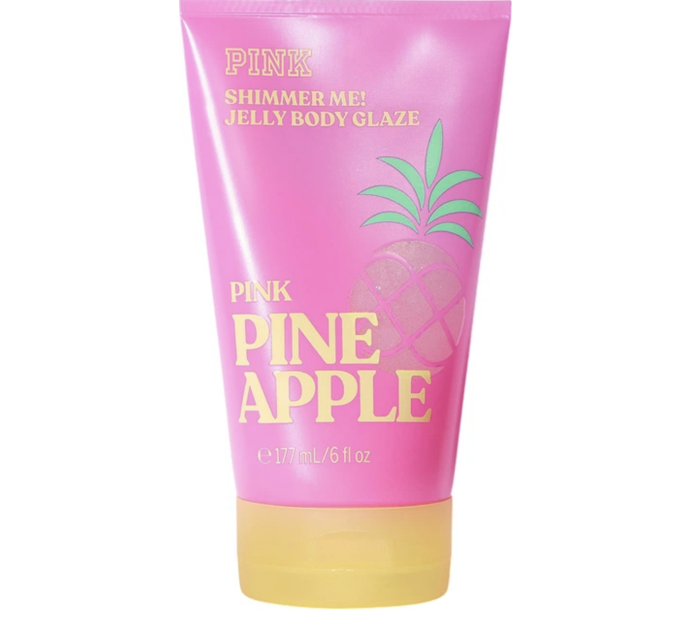 Желеподібний крем для тіла з шимером PINK Victoria's Secret - Pink Pineapple Jelly Body Glaze 177ml