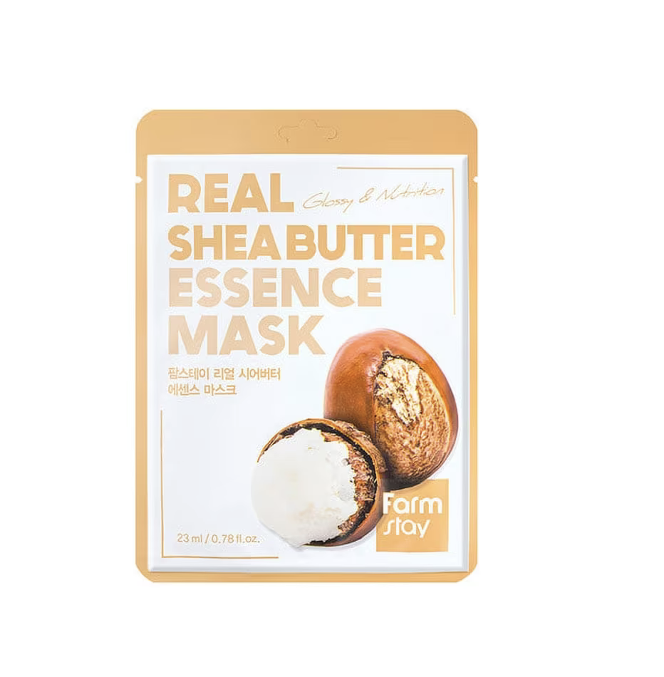 Маска тканинна з маслом ши FarmStay Real Shea Butter Essence Mask, 23ml