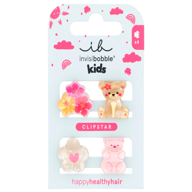 Заколка для волосся invisibobble CLIPSTAR KIDS Bearly Bloomed